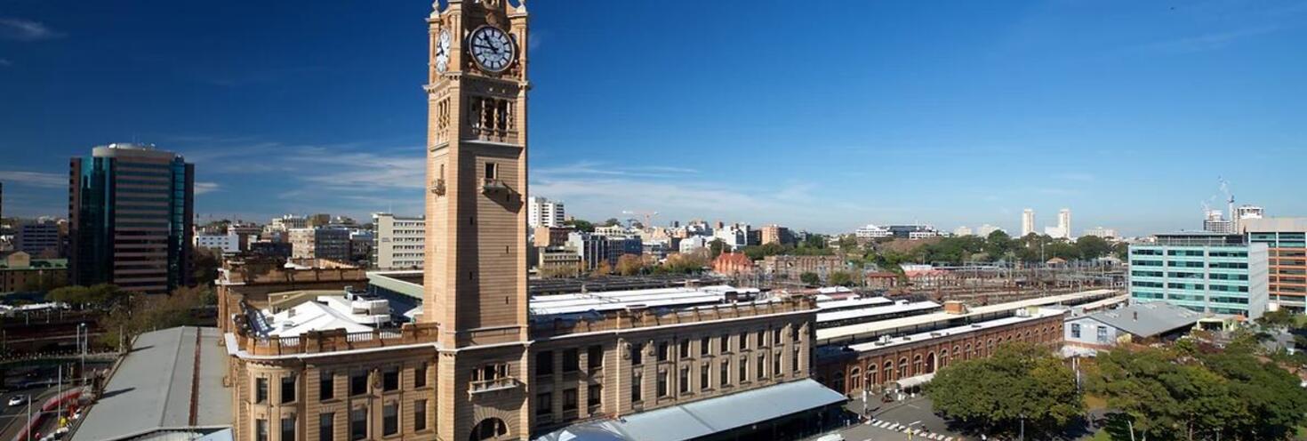 central station clock tower transport heritage expo