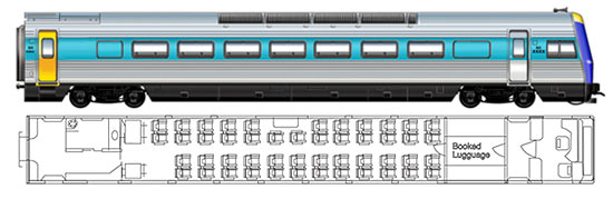 Saloon - economy class motor carriage (EC)