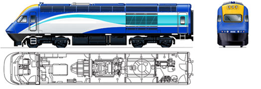 XPT power car