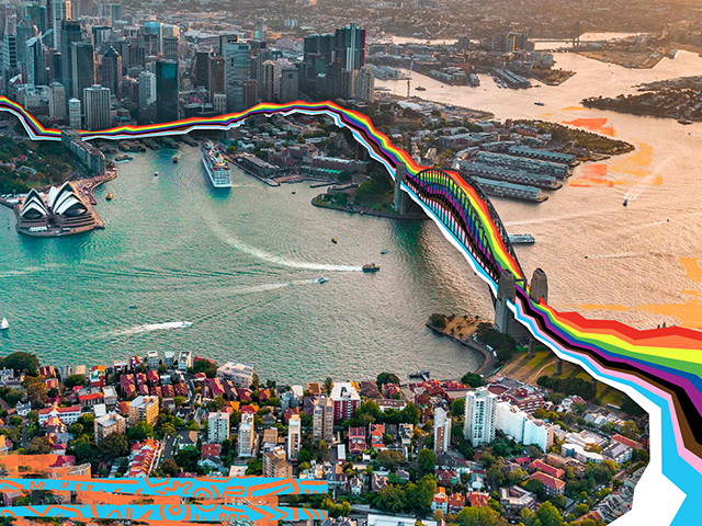 Sydney Pride 2023 carousel