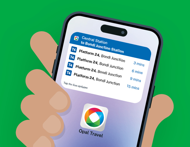 Opal Travel app campaign carousel image 2