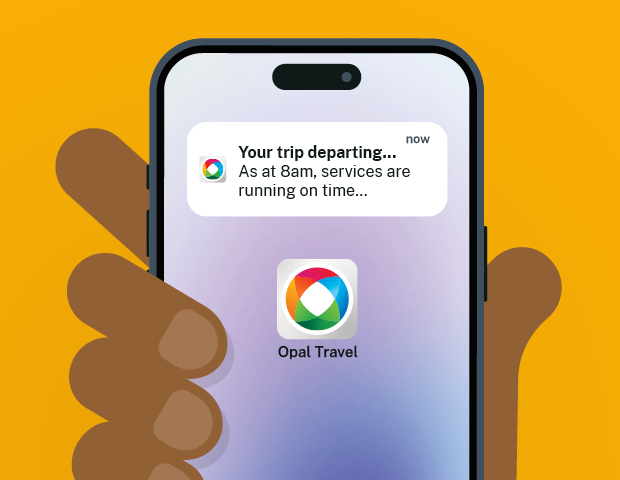 Opal Travel app campaign carousel image 3