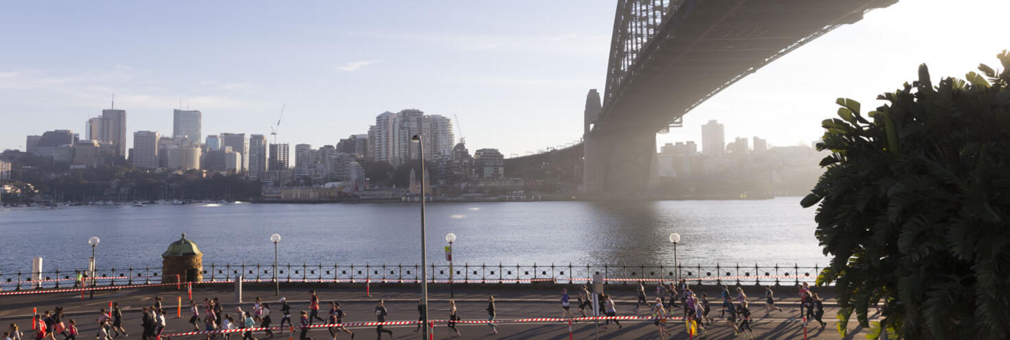 Sydney Harbour 10k & 5k event Harbour Bridge