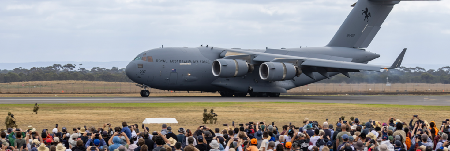 RAAF airbase banner image