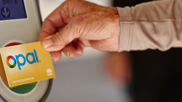 opal seniors travel card