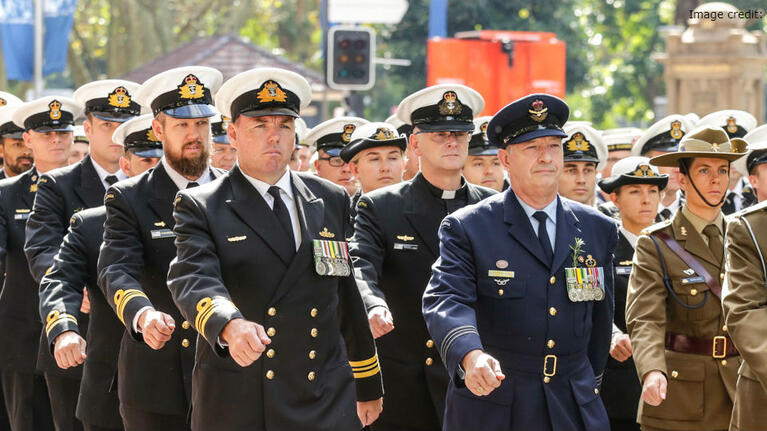 Anzac Day march