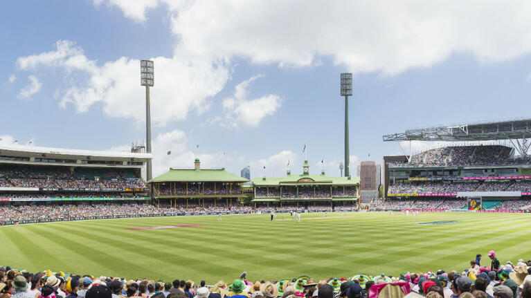 Sydney Cricket Ground (SCG) with crowded audience
