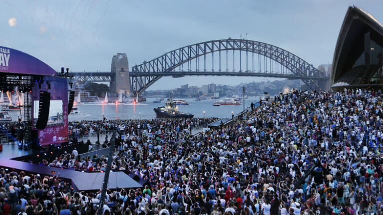 Australia Day 2020 in Sydney Harbour transportnsw.info