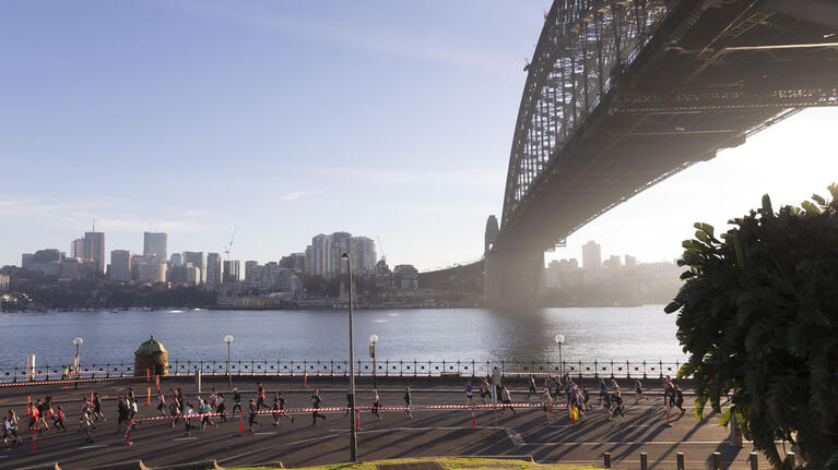 Sydney Harbour 10k & 5k event Harbour Bridge