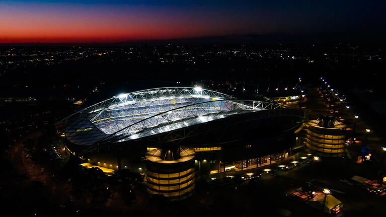 Ariel view of Stadium Australia
