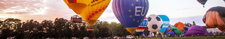 Balloons Aloft Canberra festival