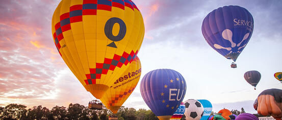 Balloons Aloft Canberra festival