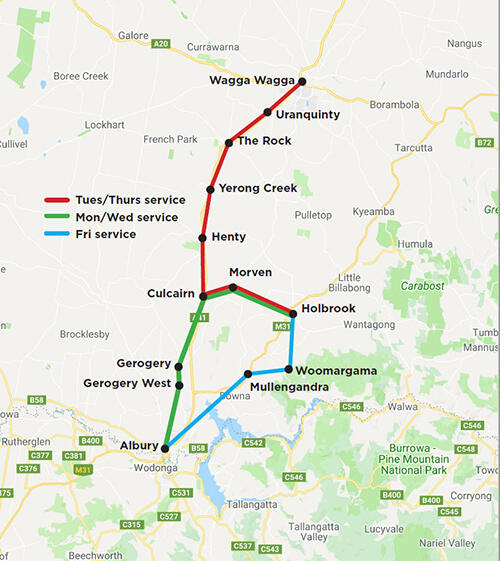 Holbrook (Trial service) transportnsw.info