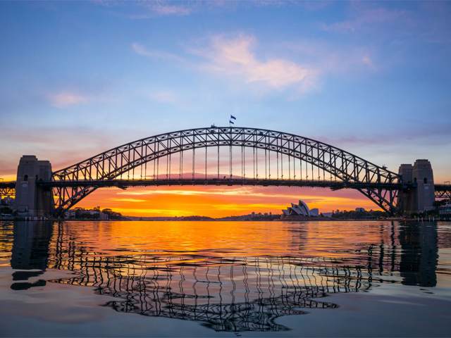 FIFA Womens World Cup sydney harbour bridge sunset set homepage carousel