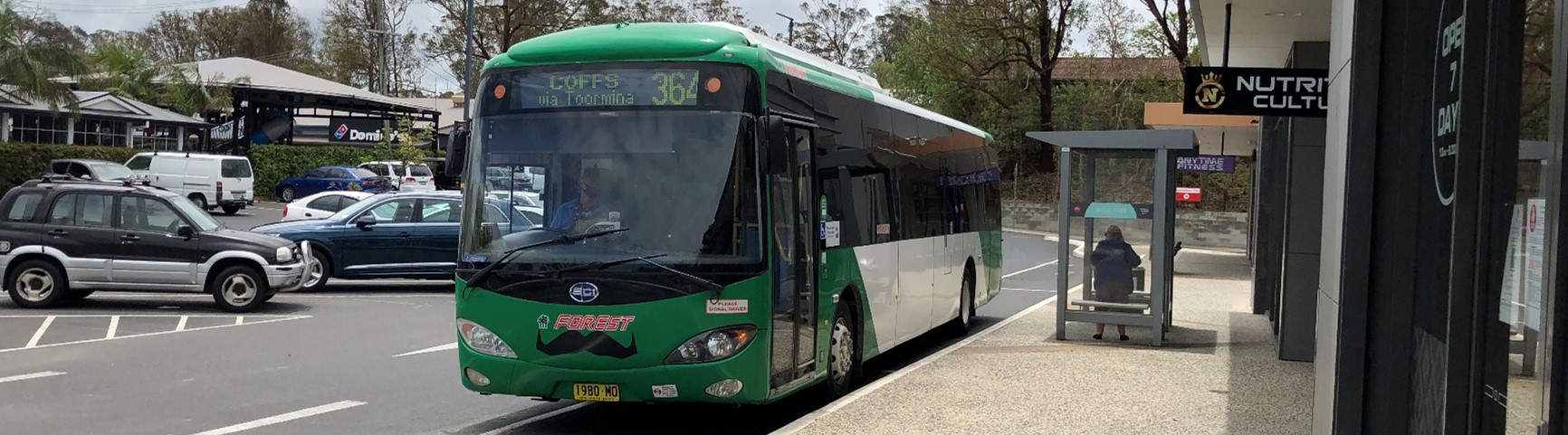 Forest coachlines bus at Coffs Harbour